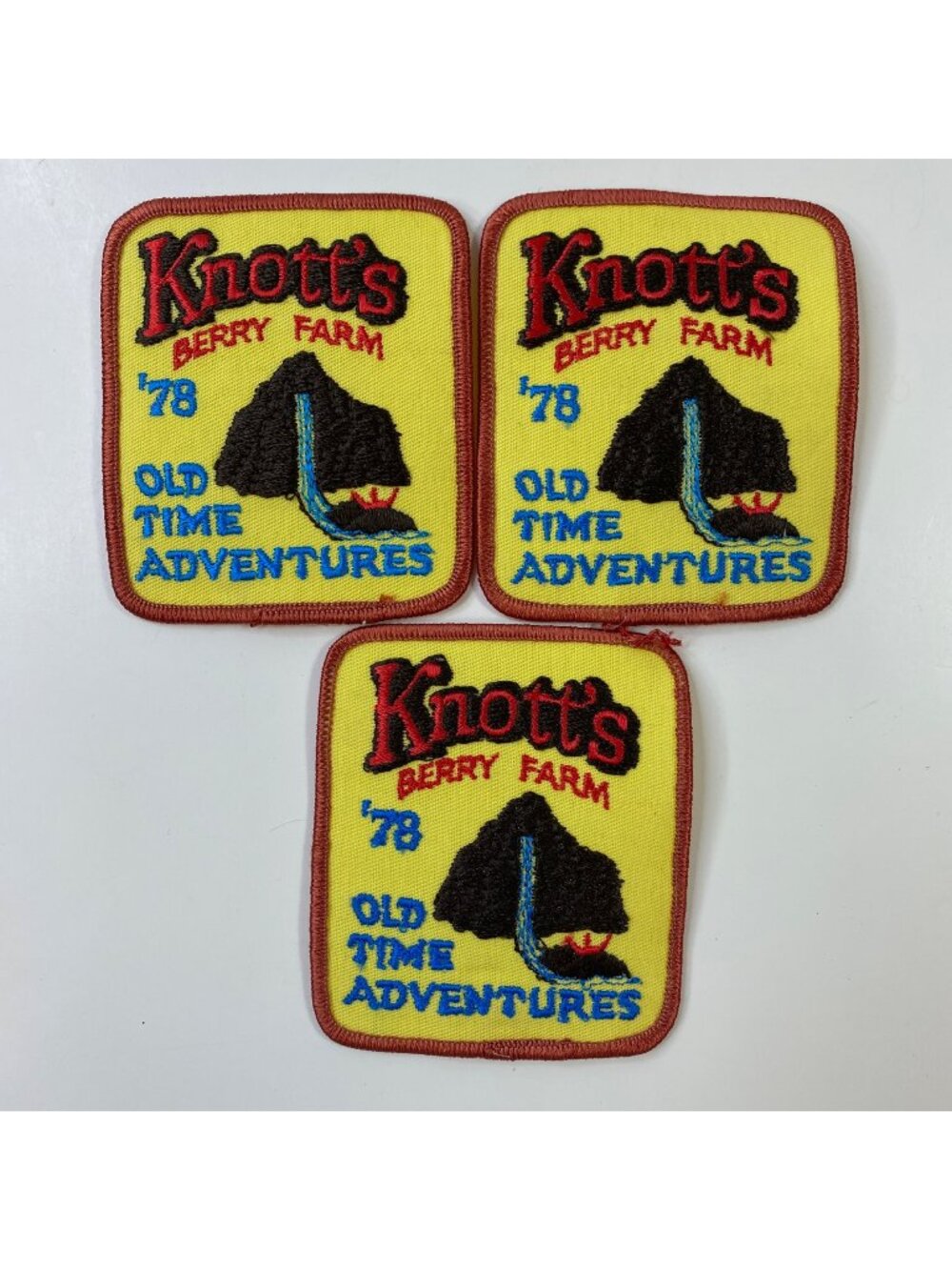 Girl Scouts Vintage Knotts Berry Farm 78 Old Time Adventures Patch